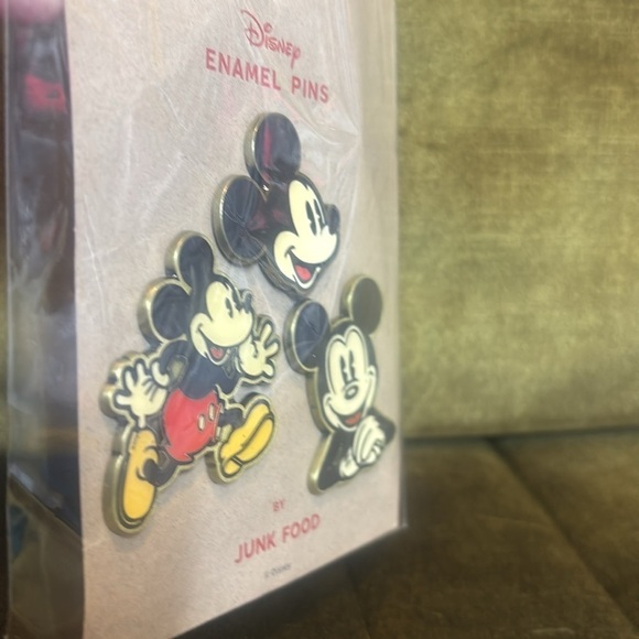 Disney Mickey Mouse Enamel Pins by Junk Food - Picture 3 of 4